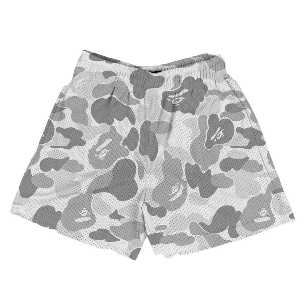 CAMO (GRAY) - MESHORTS