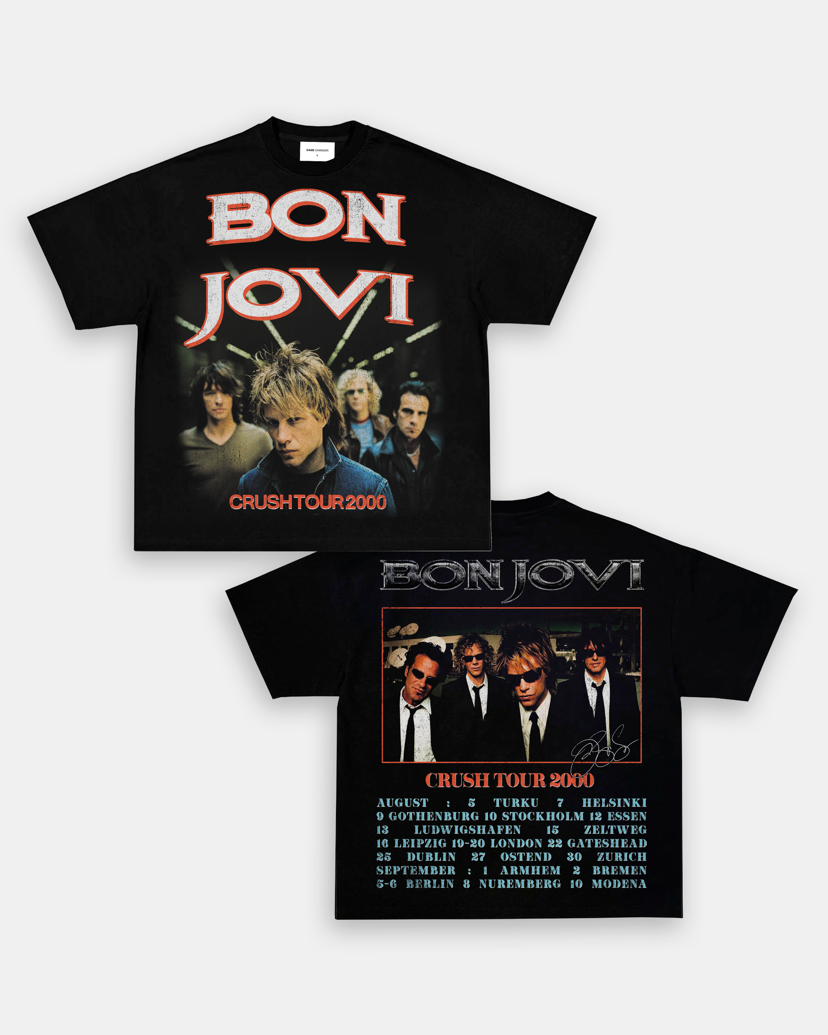 BON JOVI CRUSH TOUR TEE - [DS]