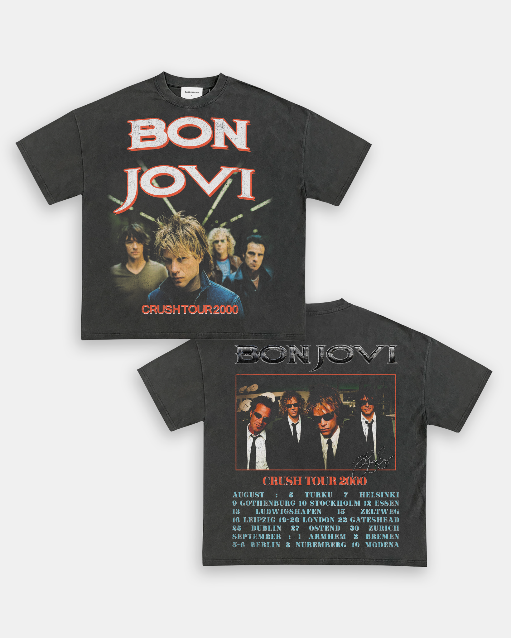 BON JOVI CRUSH TOUR TEE - [DS]