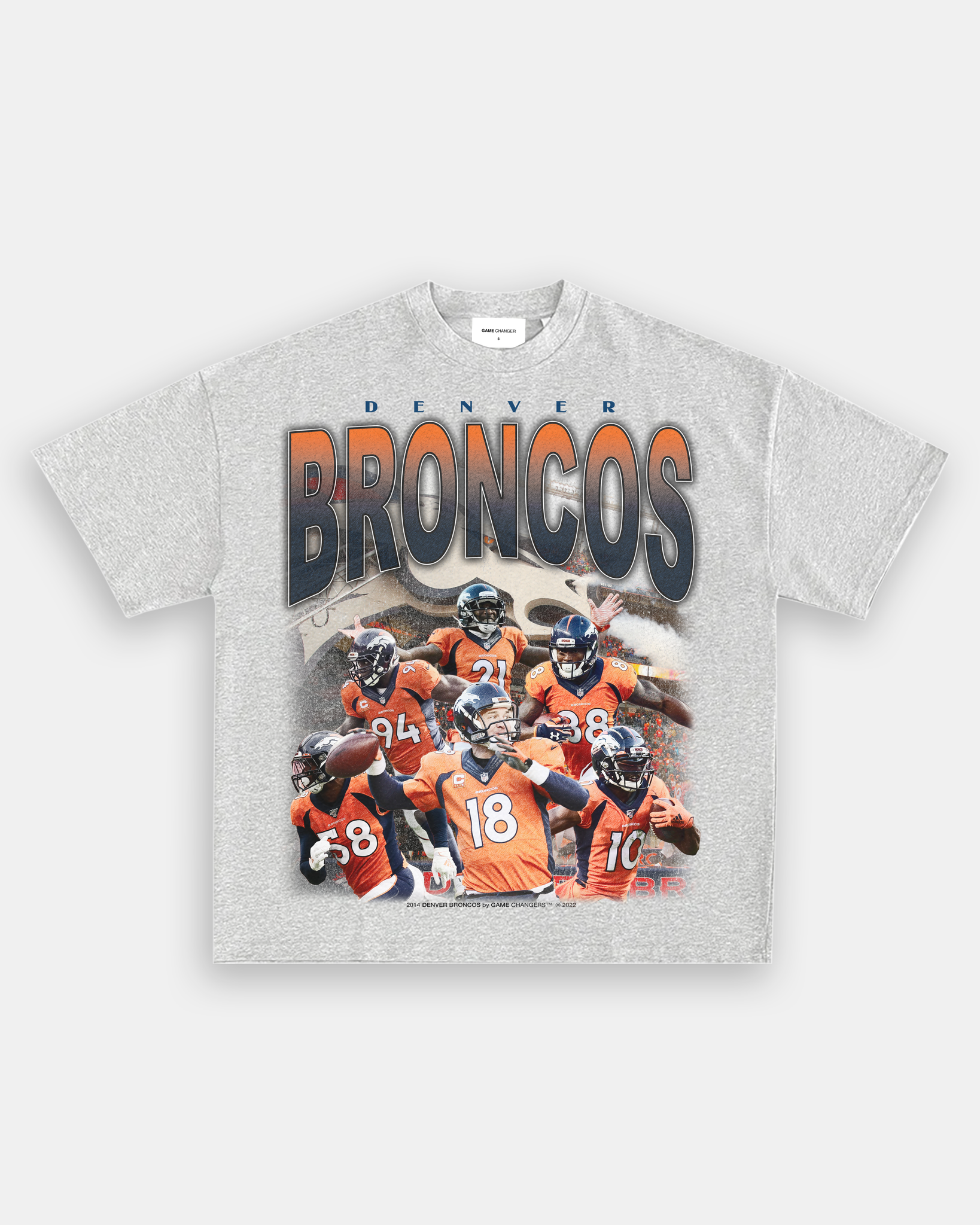 2015 DENVER BRONCOS VINTAGE TEE