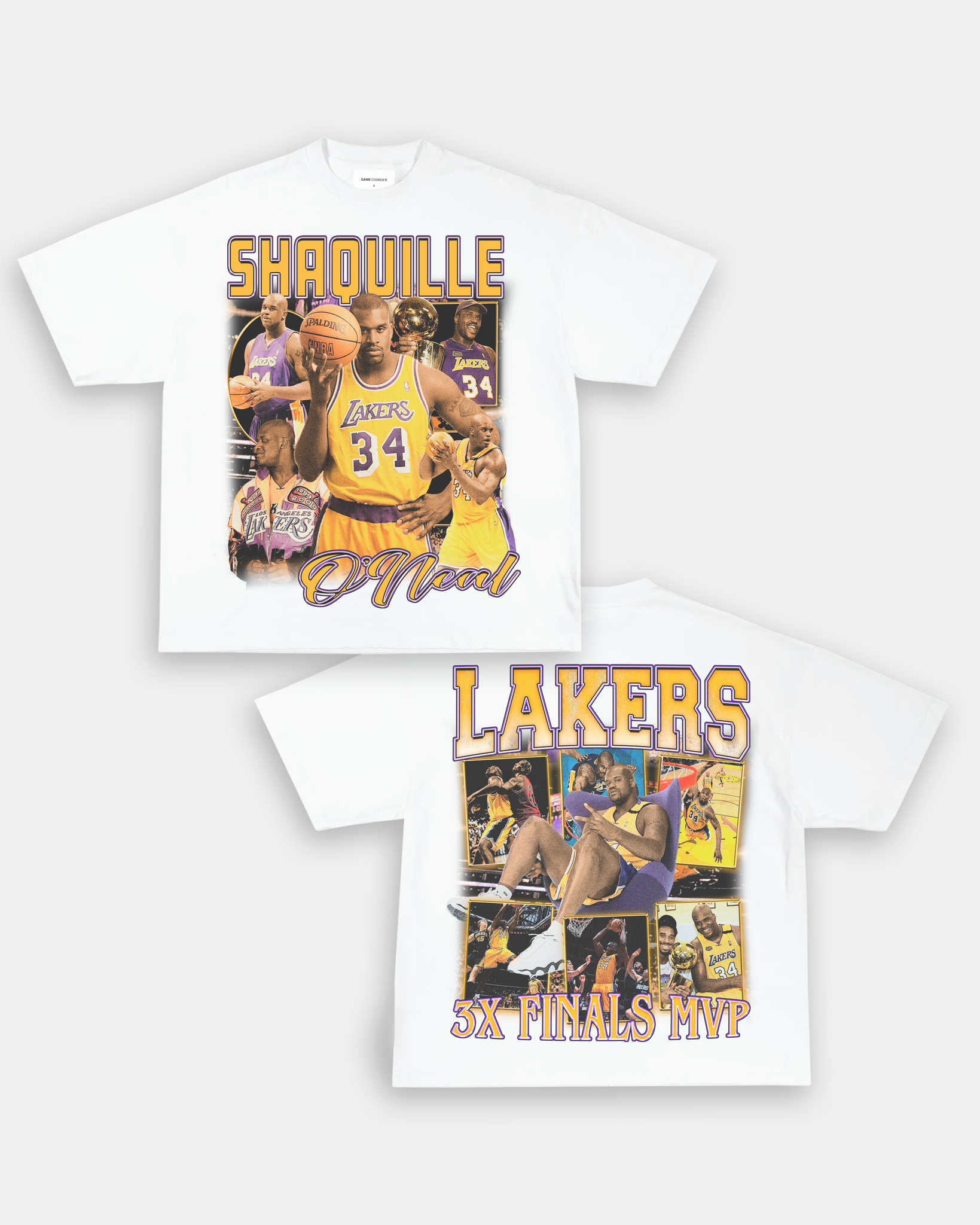 LAKERS SHAQ TEE - [DS]