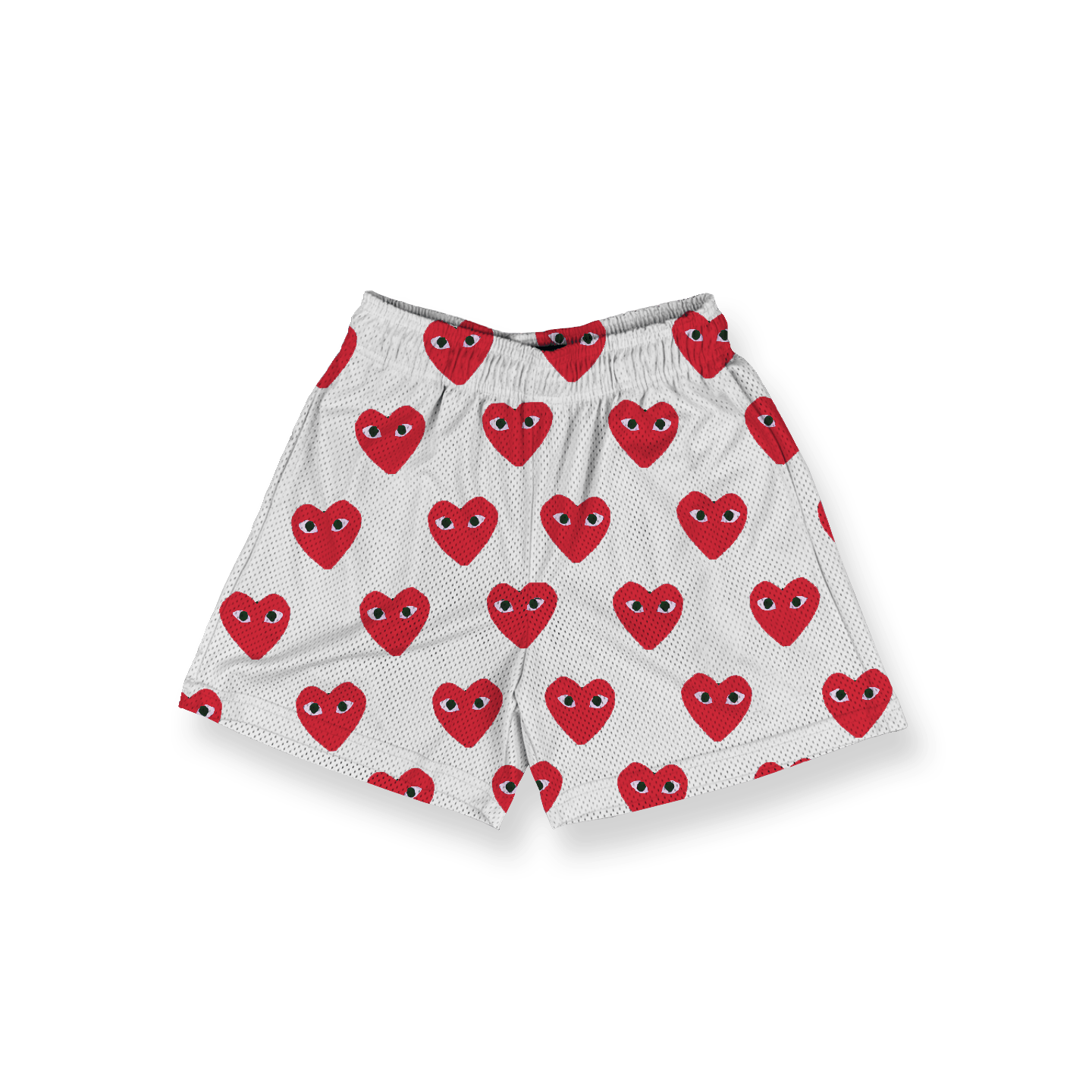 LOVE (WHITE) - MESHORTS