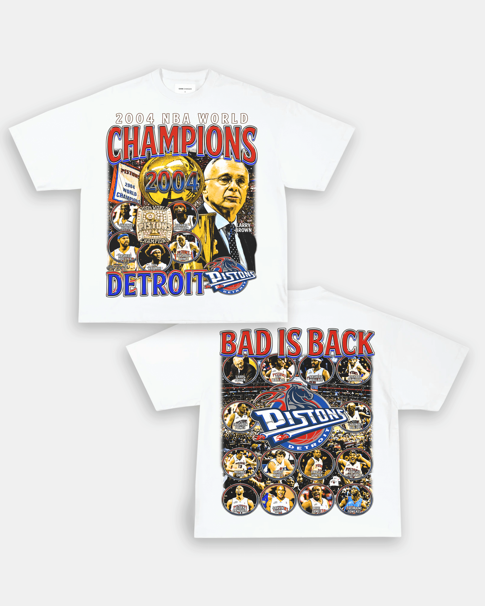 2004 NBA CHAMPIONS TEE - [DS]