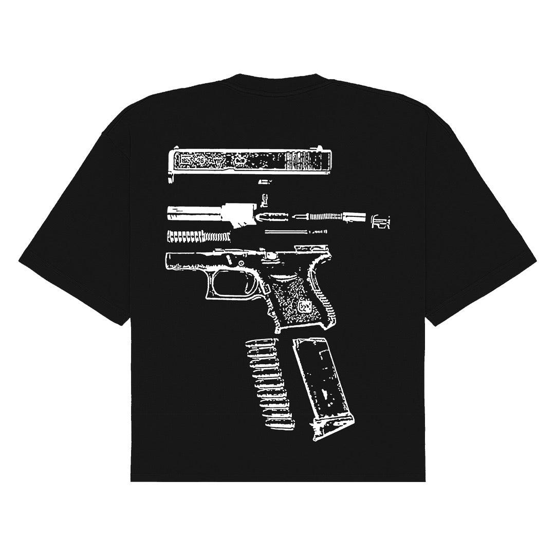 IN GLOCK WE TRUST OVERSIZED TEE (black)